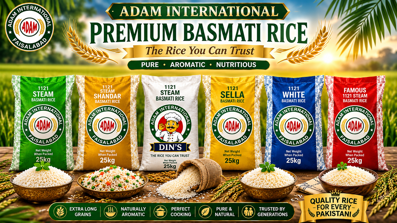 Best Rice in Pakistan 2026 - Top Pakistani Rice Brands & Basmati Varieties Guide